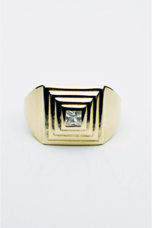 Heda Pyramid Ring - heda collection