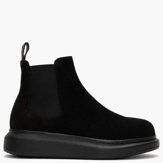 Hybrid Black Chelsea Boots - heda collection