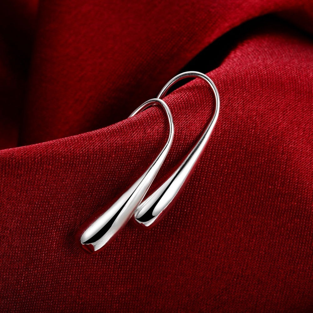 Heda Simple Water Droplets Earrings - heda collection