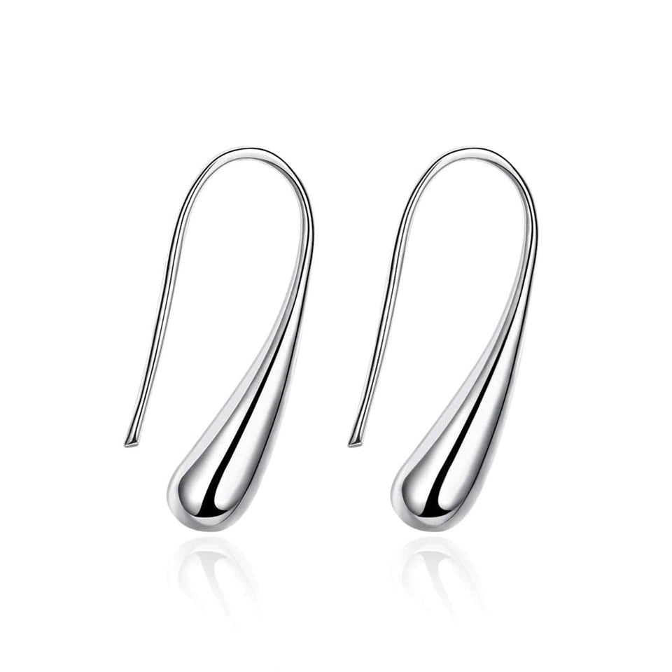 Heda Simple Water Droplets Earrings - heda collection