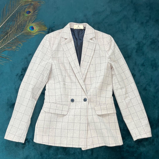 Heda Grey Blazer Jacket - heda collection