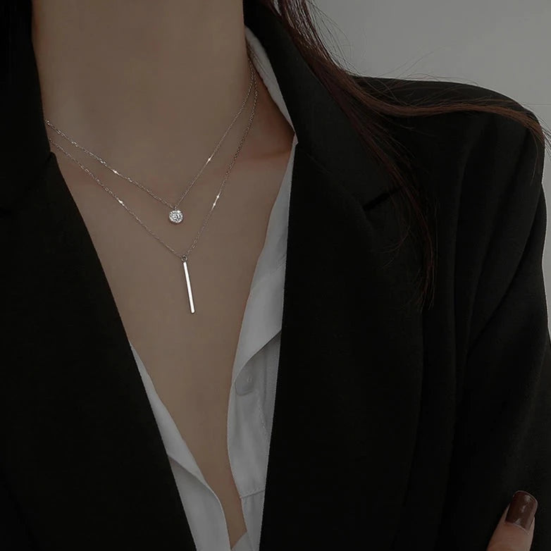 Heda Two Layer Necklace - heda collection
