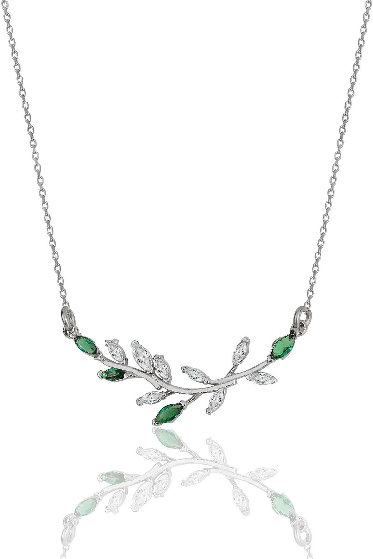 Heda Olive Branch Necklace - heda collection