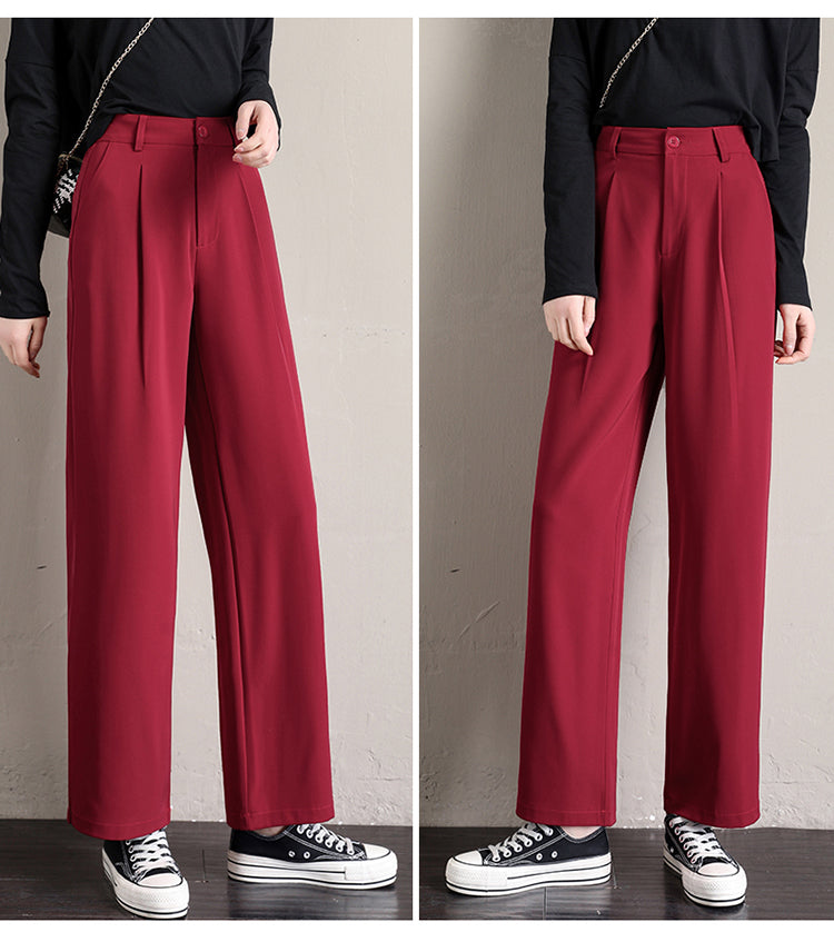 Heda red trousers - heda collection