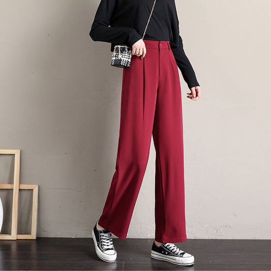 Heda red trousers - heda collection