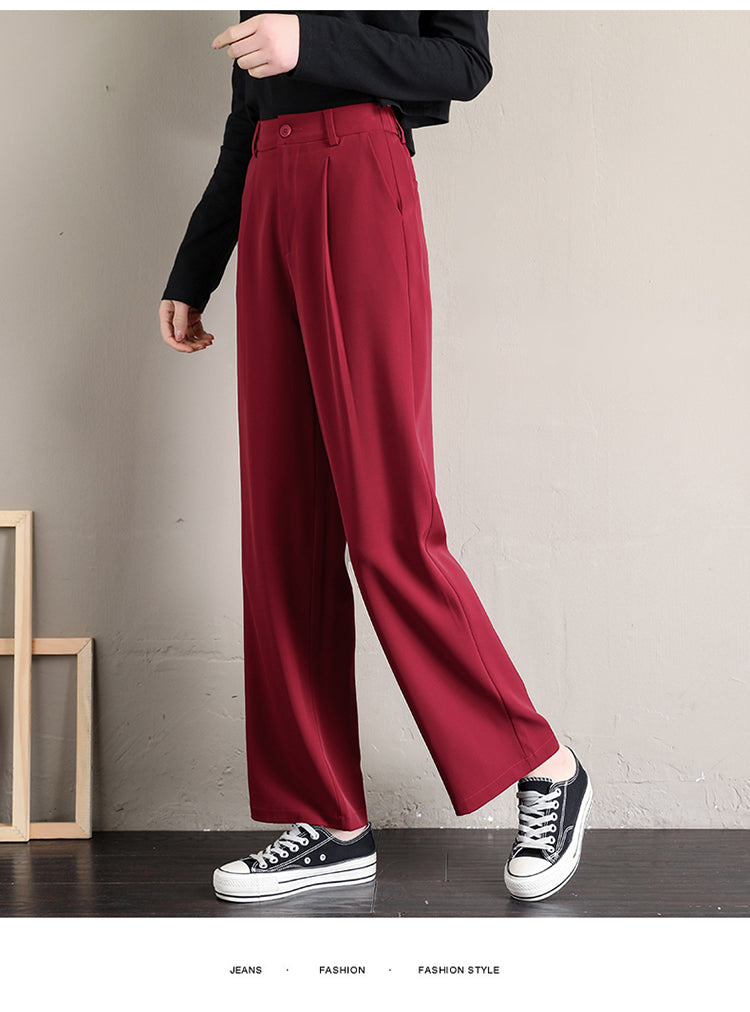 Heda red trousers - heda collection