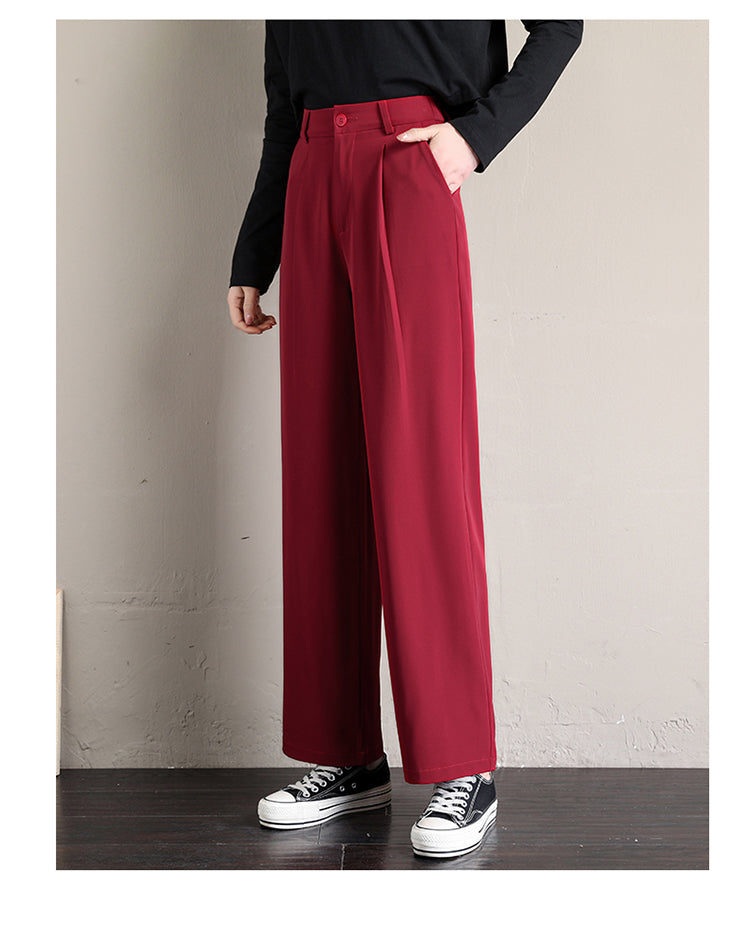 Heda red trousers - heda collection